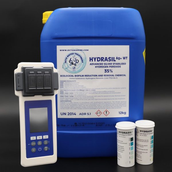 HydrasilAg+ test strips ( 50 ) 0 -100 ppm